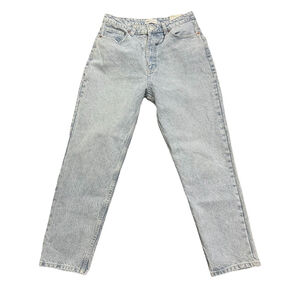 NWT Zara High Rise Ankle Ankle Length Jeans Size:10 Blue Straight Women